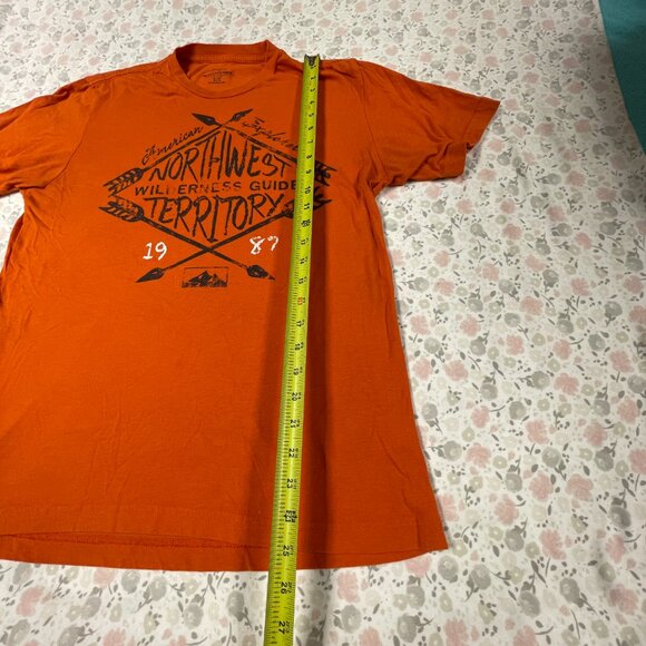 Northwest Territory Men's Small T-Shirt Orange - Picture 7 of 13